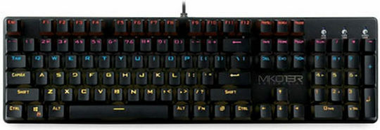 Armaggeddon MKO-13RB Enterprise Gaming Μηχανικό Πληκτρολόγιο με Custom διακόπτες και RGB φωτισμό (Αγγλικό US)