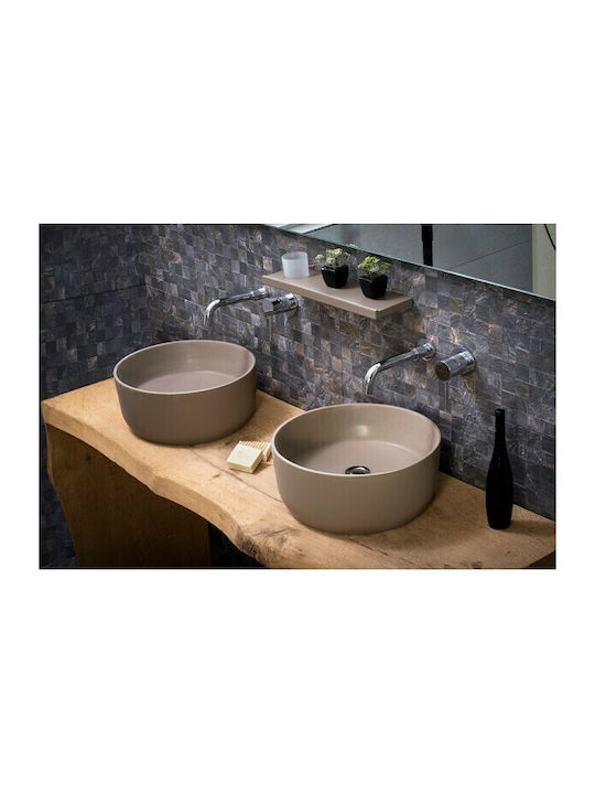 Adamidis Cupa 40X Επικαθήμενος Νιπτήρας Πορσελά...