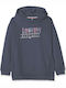 Kids Sweatshirt with Hood Navy Blue