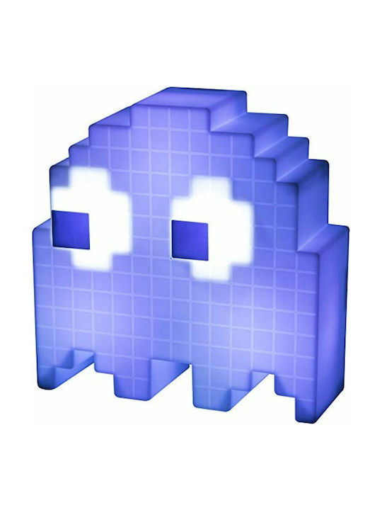 Paladone Παιδικό Διακοσμητικό Φωτιστικό Pac-Man Ghost με Εναλλαγές Χρωματισμών Μπλε