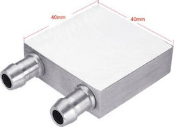 Haitronic CPU Water Block 40 x 40 x 12mm Ασημί