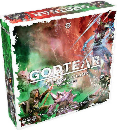 Board Game Godtear: Eternal Glade Starter Set for 2 Players 14+ Years Old (EN) Steamforged Games