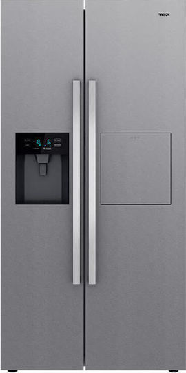 Teka Ψυγείο Ντουλάπα 516lt Total NoFrost Υ179xΠ89.5xΒ74.5εκ. Inox Rlf 74925