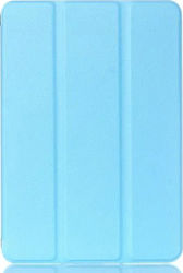 Tri-Fold Flip Cover Synthetic Leather Light Blue (Galaxy Tab E 9.6)