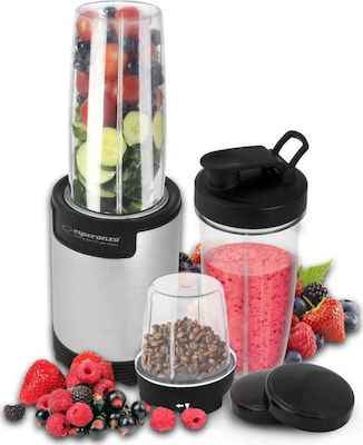 Esperanza Μπλέντερ για Smoothies 0.8lt 900W Inox