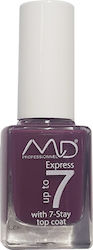 MD Professionnel Express Up to 7 Gloss Βερνίκι Νυχιών Quick Dry Μωβ 833 12ml
