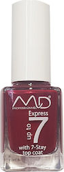 MD Professionnel Express Up to 7 Gloss Βερνίκι Νυχιών Quick Dry Μπορντό 835 12ml