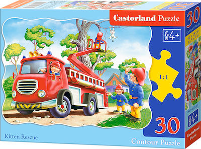 Kids Puzzle Kitten Rescue for 4++ Years 30pcs Castorland