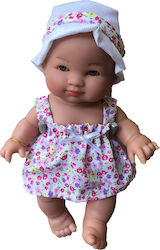 Munecas Arias Păpușă Bebe Bebe Cu Rochie Floral...