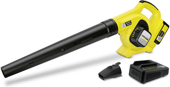 Karcher LBL 4 Blower Handheld 36V with 1 Battery 2.5Ah & Volume Adjustment with Maximum Air Speed 250km/h