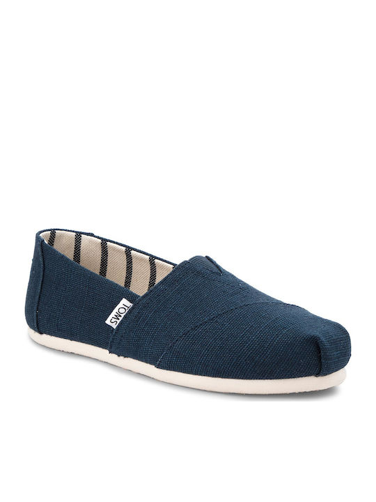 Classic Alpargatas Heritage Women's Fabric Espadrilles Navy Blue