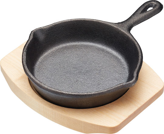 Kitchen Craft Σαγανάκι από Μαντέμι μαύρο 11cm