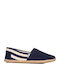 Toms University Stripe Women's Espadrilles Navy Blue