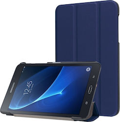 Tri-Fold Flip Cover Δερματίνης Navy (Galaxy Tab A 7.0)