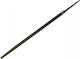 Nicholson Tools Λίμα Μετάλλου 8" Τετράγωνη Χωρίς Λαβή (2nd Cut)