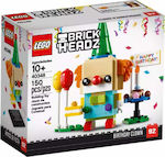 Lego Brick Headz Birthday Clown for 10+ Years