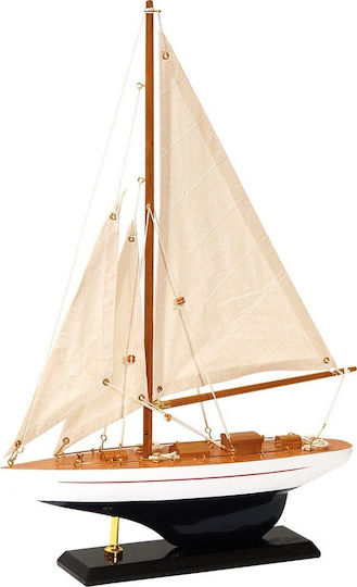Weihnachtsboot Segelboot 30x43cm