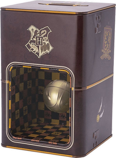 Abysse Παιδικός Κουμπαράς Πλαστικός Harry Potter Golden Snitch Money Bank Καφέ 10.8x10.8x16.6cm Abysse Παιδικός Κουμπαράς Πλαστικός Harry Potter Golden Snitch Money Bank Καφέ 10.8x10.8x16.6cm