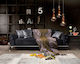 Mc Decor 236 Ριχτάρι Πολυθρόνας Chenille 180x180εκ. Gold