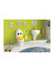 Creavit Ducky An der Wand montiert Waschbecken mit Säule Porzellan 52.3x39.5x63.3cm Weiß