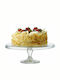 Pasabahce Cake Stand Transparent 32x32cm