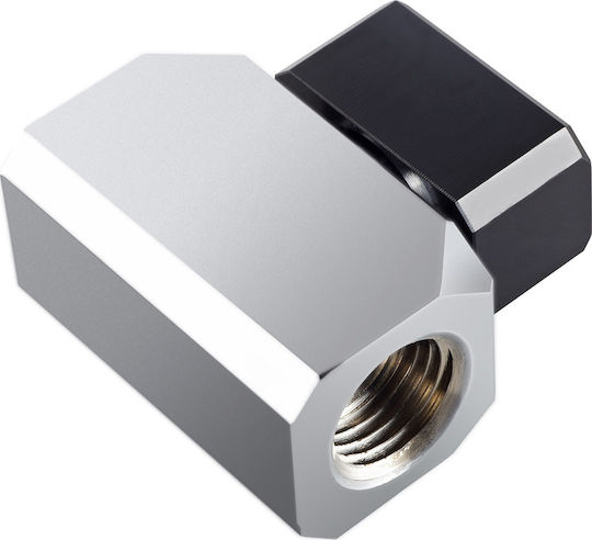 Phanteks G1/4 Premium Ball Valve Fittings Ασημί