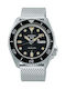 Seiko 5 Sports Watch Automatic with Silver Metal Bracelet