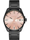 Diesel Ceas Barbati 44mm Baterie cu Brățară din Metal Neagră