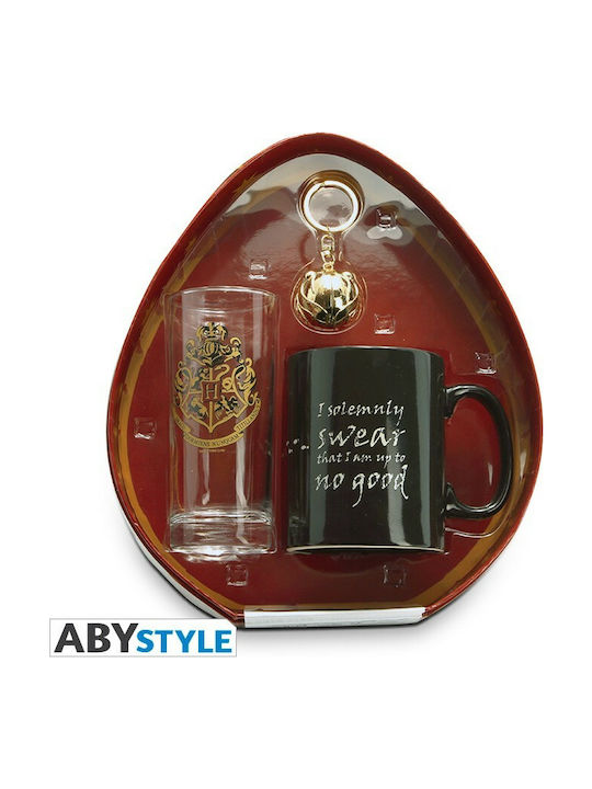 Abysse Gift Box Harry Potter - Hogwarts, Mug+Glass-Keychain Mug