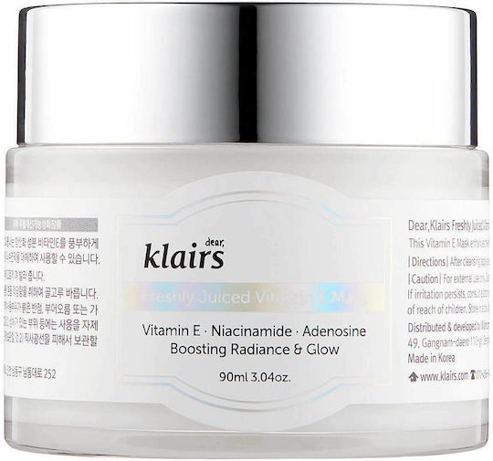 Dear, Klairs Face Moisturizing Mask 90ml