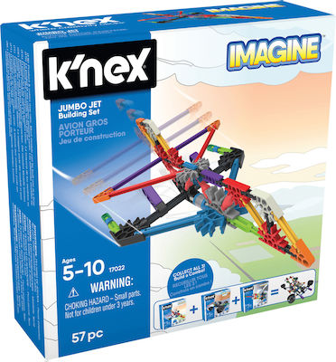 K'Nex Plastic Construction Toy Jumbo Jet