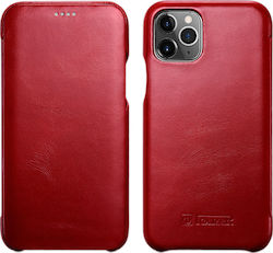 iCarer Vintage Curved Edge Ree (iPhone 11 Pro Max)