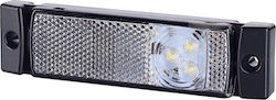 M-Tech Φως Όγκου Φορτηγού 12-24V - Λευκό WMLHOR127 M-Tech Φως Όγκου Φορτηγού 12-24V - Λευκό WMLHOR127