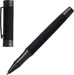 Cerruti Στυλό Rollerball με Μπλε Mελάνι Zoom Black