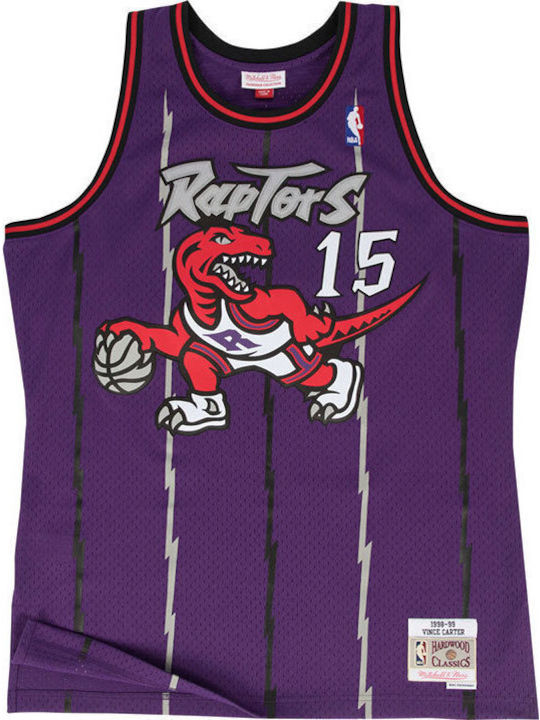 Mitchell & Ness Raptors 98-99 Carter 15 Men's Basketball Jersey Fan Shirt