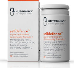 Nutramins Selfdefence Συμπλήρωμα για την Ενίσχυση του Ανοσοποιητικού 30 κάψουλες