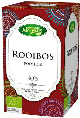 Artemis Roșu Ceai Produs organic Rooibos 20 Pungi 28gr 1buc