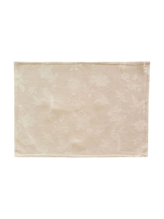 Laura Ashley Fabric Placemat Cobblestone Beige 50x35cm