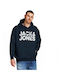 Jack & Jones Hanorac cu Glugă sacou bleumarin