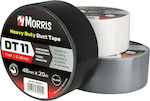 Morris DT11 White Self-Adhesive Fabric Tape White 48mmx50m 1pcs 38174