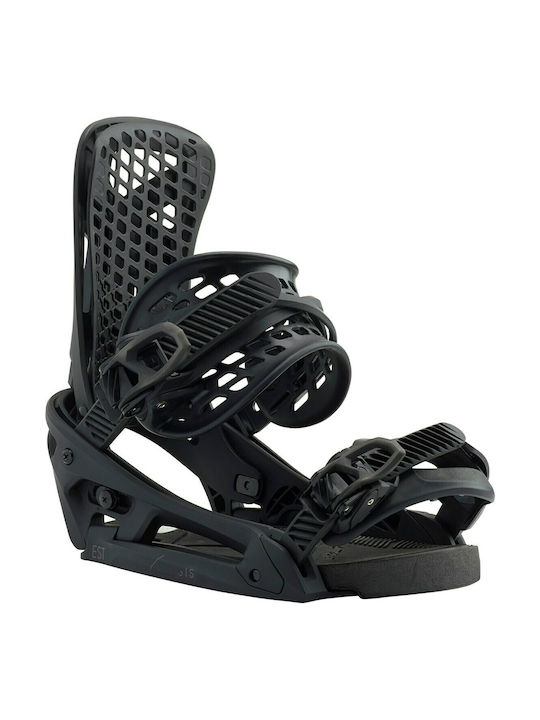 Burton Genesis Est 2022 Legături Snowboard pentru bărbați Matty Black Burton Genesis Est 2022 Legături Snowboard pentru bărbați Matty Black