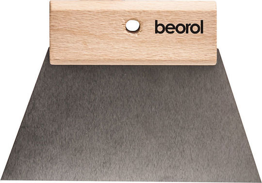Beorol Spatula Metal 180mm cu Mâner de Lemn GKR180
