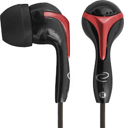 Esperanza Ακουστικά Ψείρες In Ear EH123 Μαύρα