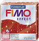 Staedtler Fimo Effect Glitter Red Πολυμερικός Π...