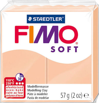 Staedtler Fimo Soft Flesh Light Πολυμερικός Πηλός 57gr