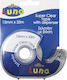 Luna Desktop Tape Dispenser Super Clear 33mm x 15m 1pcs Transparent