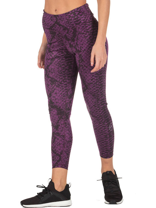 GSA 17-29111 Formare Colanti de femei Cropped Colanti Violet