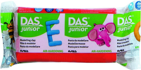 DAS Junior Κόκκινος Πολυμερικός Πηλός 100gr