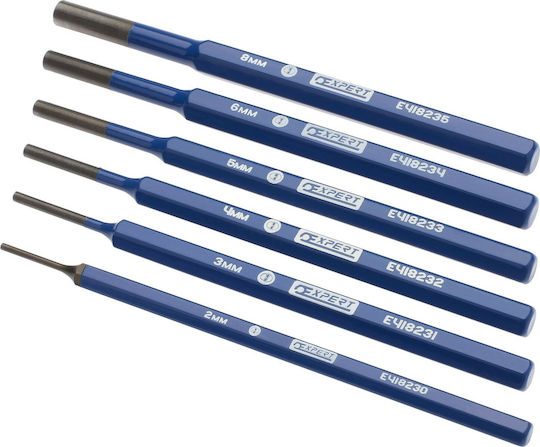 Mac Tools Mac Tools Hand-Schlag- und Ritzwerkzeuge Set Zoubás Langhals 6 Stück Set Zoubás 8mm 6 Stück E418226