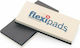 Flexipads Τριβείο Χειρός Ελαστικό Διπλής Όψης 125x60mm 507143 Τριβείο Χειρός